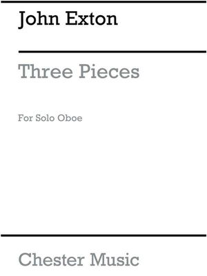 PIECES 3 FOR OBOE SOLO ARCHIVE ED - EXTON