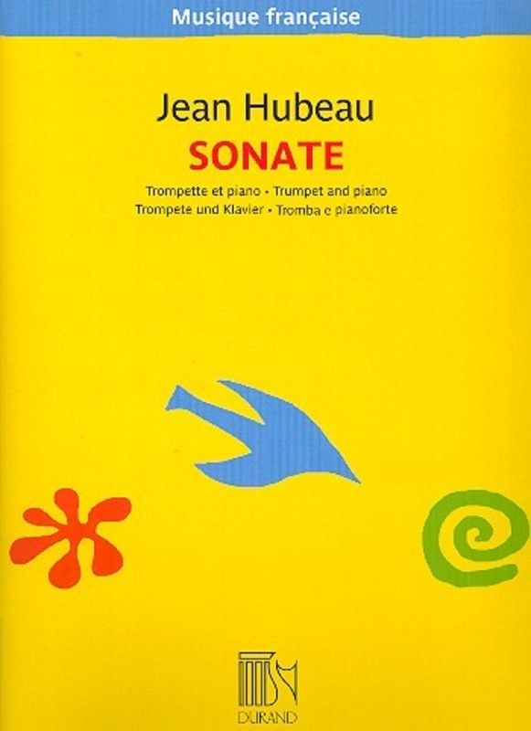 HUBEAU - SONATA TRUMPET/PNO - JEAN HUBEAU