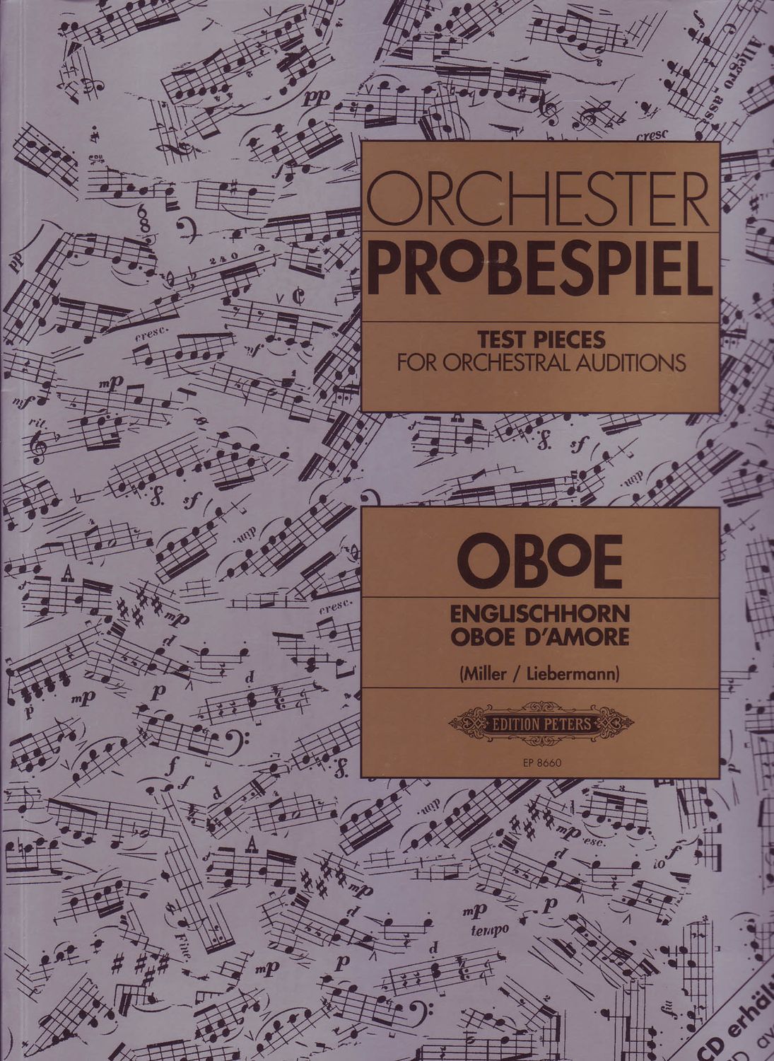 TEST PIECES FOR ORCHESTRAL AUDITIONS OBOE