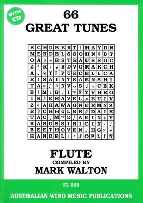 GREAT TUNES 66 FL BK/CD - WALTON MARK