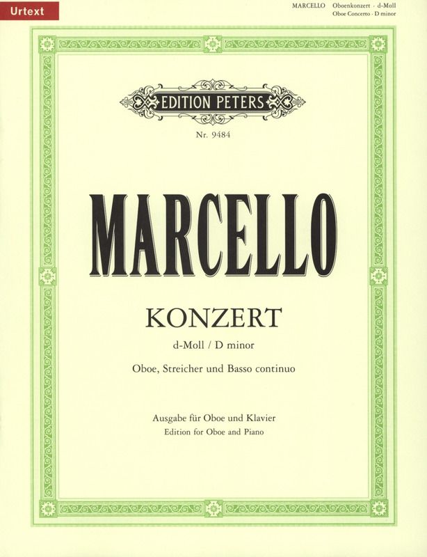 CONCERTO D MIN OB/PNO - MARCELLO