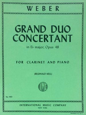 GRAND DUO CONCERTANT OP 48 - WEBER