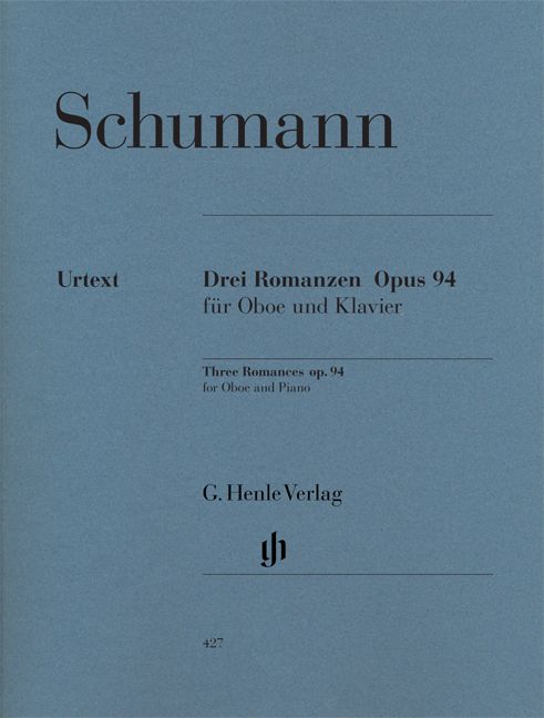 ROMANCES 3 OP 94 OB OR VLN/PNO - SCHUMANN