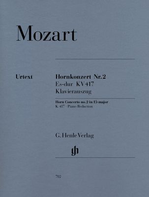 CONCERTO NO 2 E FLAT K 417 FHN/PNO URTEXT - MOZART