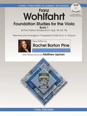 FOUNDATION STUDIES VOL 1 FOR VIOLA WITH DVD - WOHLFAHRT