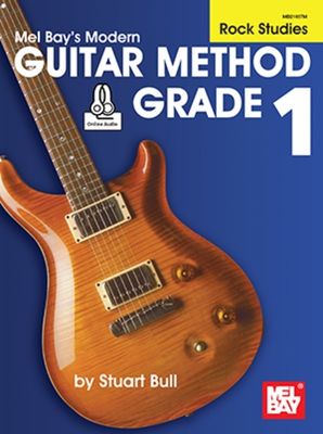 MODERN GUITAR METHOD GR 1 ROCK STUDIES BK/OLA - Stuart Bull