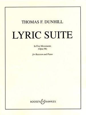 LYRIC SUITE OP 96 BSN/PNO CUSTOM PRINT - DUNHILL THO