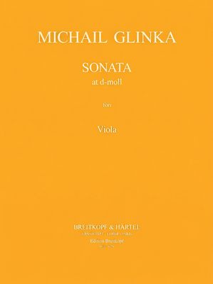 SONATA D MIN VLA/PNO - GLINKA