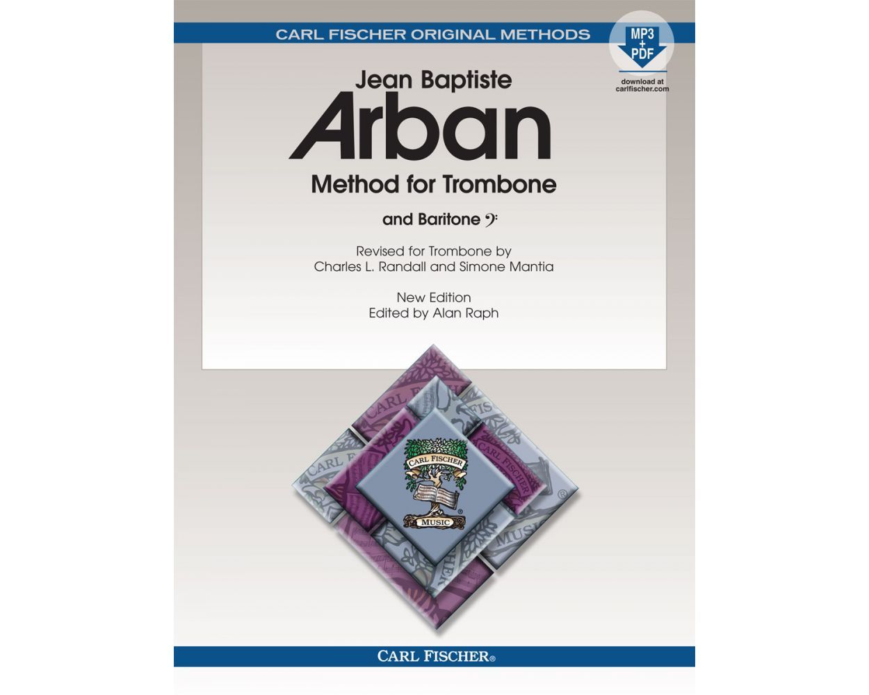 ARBAN METHOD TROMBONE BK/OLM SPIRAL - JEAN-BAPTISTE ARBAN