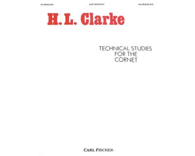 TECHNICAL STUDIES FOR THE CORNET - CLARKE
