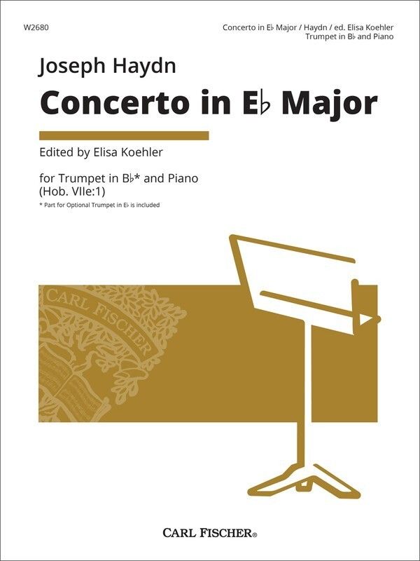 HAYDN - CONCERTO E FLAT MAJOR TRUMPET/PIANO - JOSEPH HAYDN