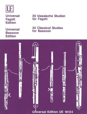 30 CLASSICAL STUDIES FOR BASSOON
