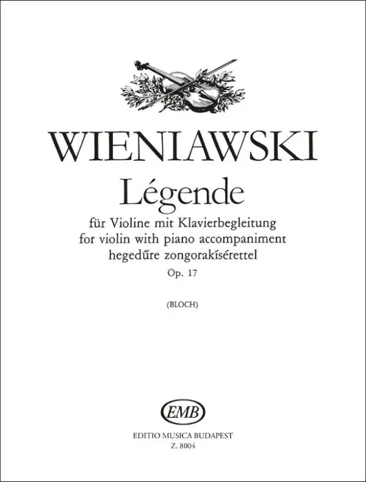 LEGEND OP 17 VLN/PNO - WIENIAWSKI