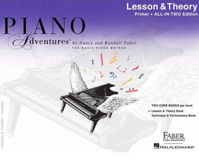 PIANO ADVENTURES ALL IN TWO PRIMER LESSON THEORY - FABER