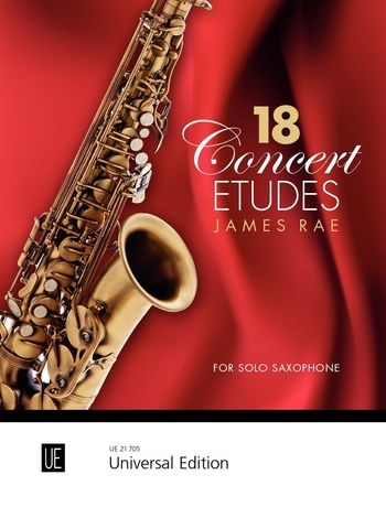 18 CONCERT ETUDES FOR SAX - RAE JAMES