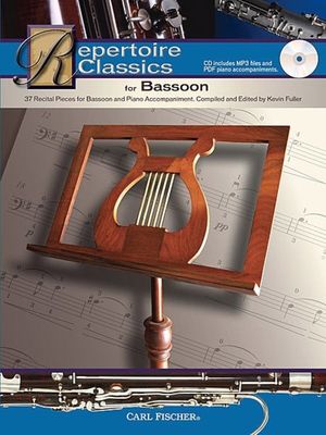 REPERTOIRE CLASSICS FOR BASSOON/PIANO - FULLER KEVIN
