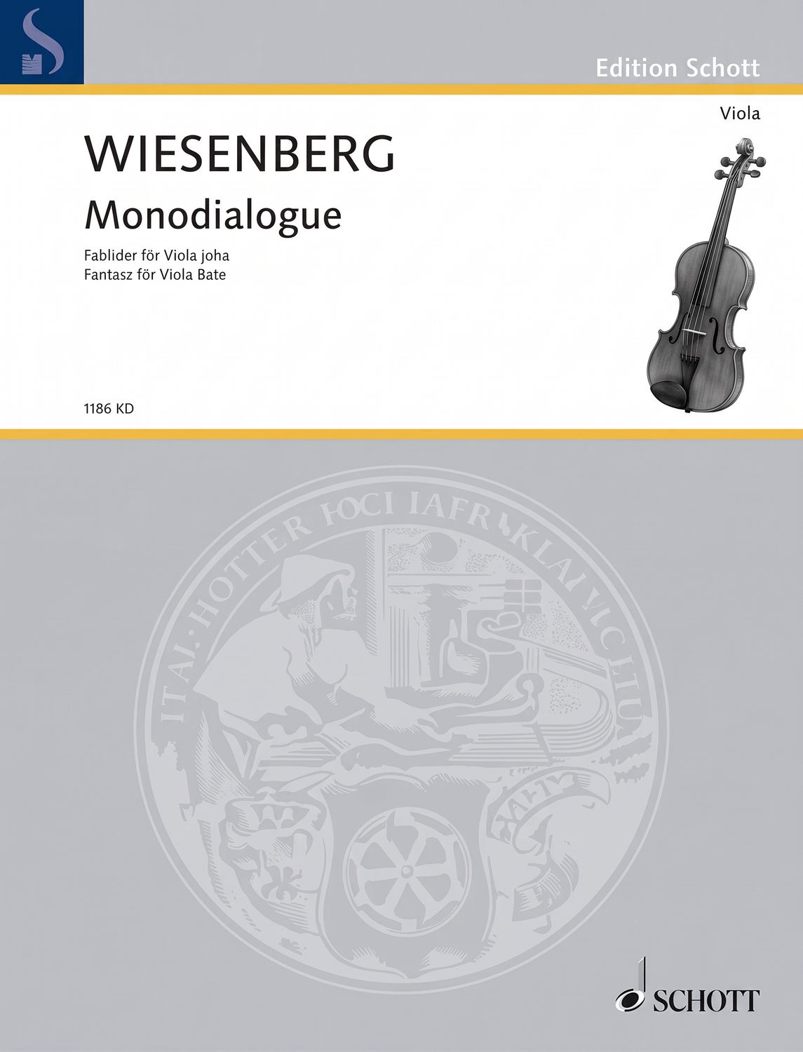 FANTASY FOR VIOLA SOLO - WIESENBERG