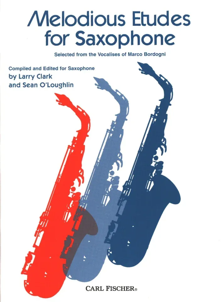 MELODIOUS ETUDES SAX - BORDOGNI