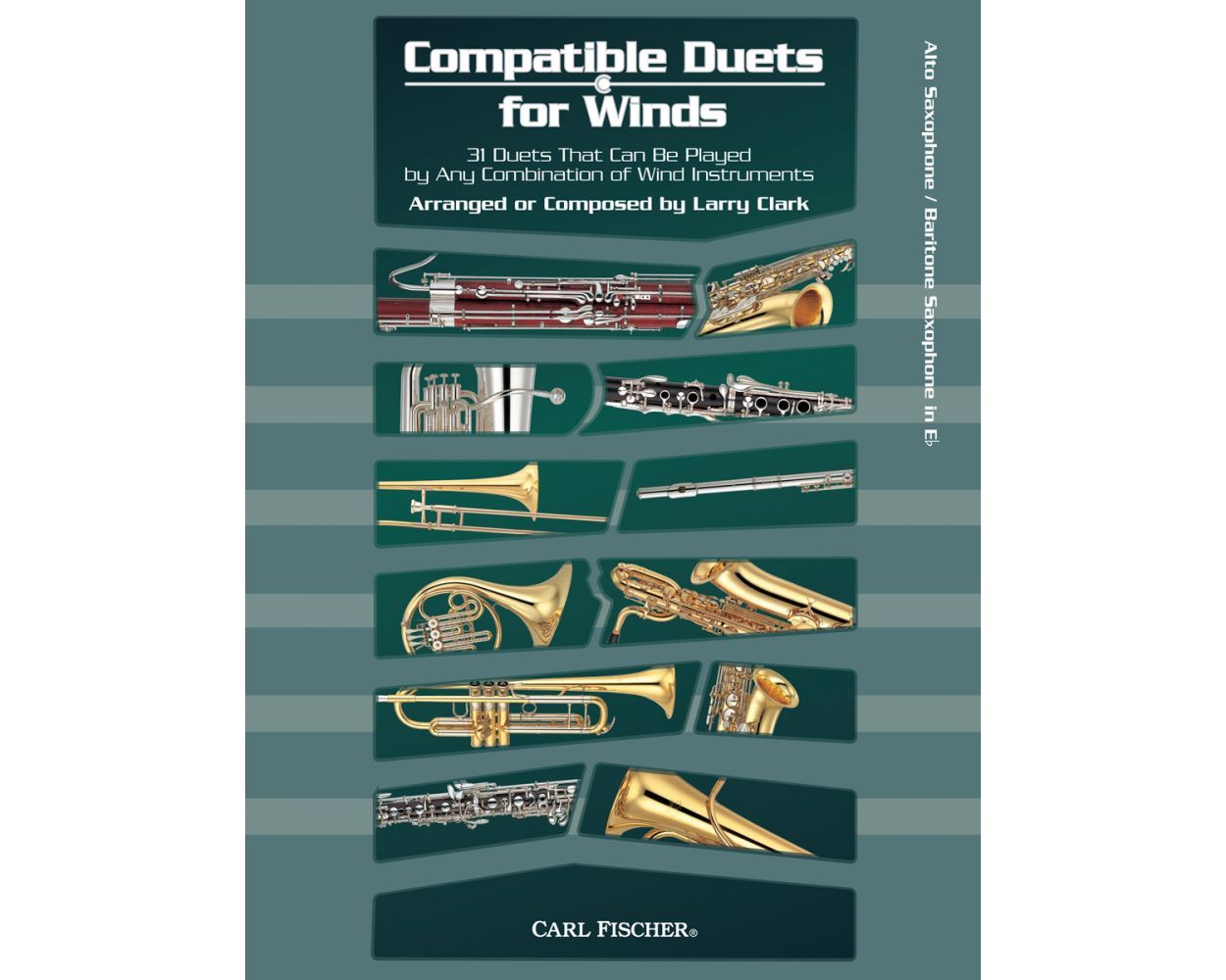 COMPATIBLE DUETS FOR WINDS ALTO OR BAR SAX - CLARK