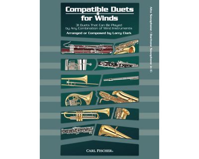 COMPATIBLE DUETS FOR WINDS ALTO OR BAR SAX - CLARK
