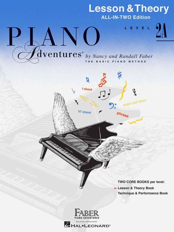 PIANO ADVENTURES ALL IN TWO 2A LESSON THEORY - FABER PIANO ADVENTURES ALL IN TWO 2A LESSON THEORY - FABER