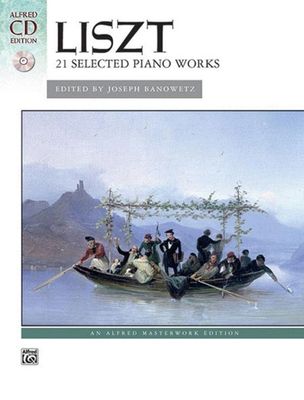LISZT 21 SELECTED PIANO WORKS BK/CD - LISZT