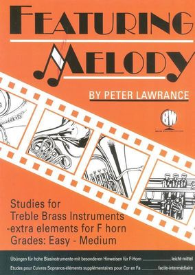 FEATURING MELODY for treble brass - Peter Lawrance