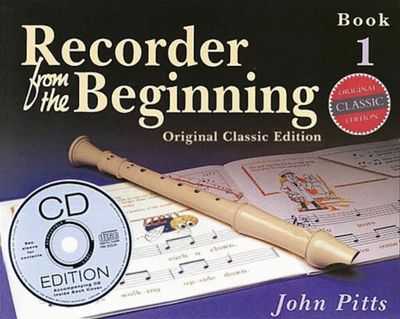 RECORDER BEGINNING PUPILS 1 BK/CD - PITTS