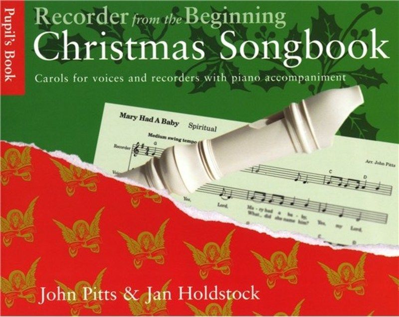 RECORDER BEGINING CHRISTMAS SNGBK PUPIL - PITTS