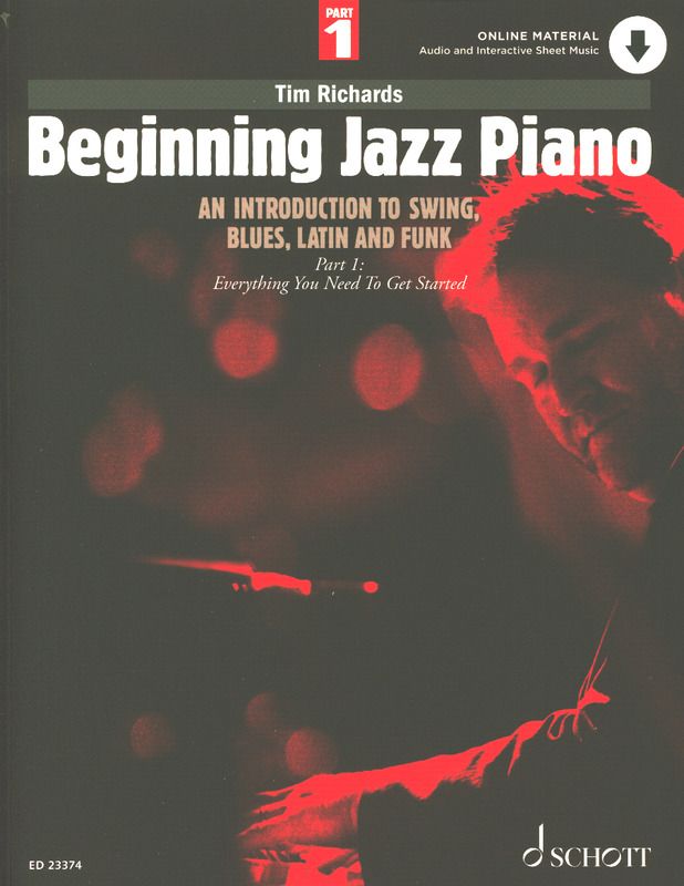 BEGINNING JAZZ PIANO PART 1 BK/OLA - TIM RICHARDS