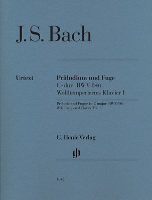 PRELUDE AND FUGUE BWV 846 C WITHOUT FINGERING - BACH J S
