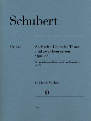 GERMAN DANCES 16 AND 2 ECOSSAISES OP 33 - SCHUBERT