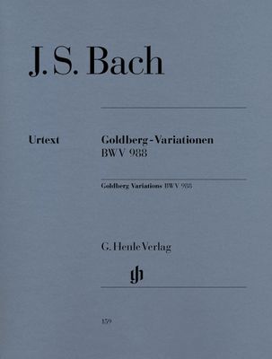GOLDBERG VARIATIONS URTEXT - BACH J S