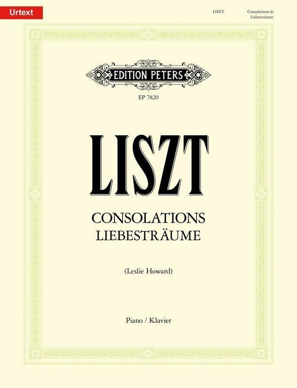 CONSOLATIONS AND LIEBESTRAUME - LISZT