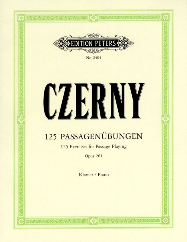 EXERCISES FOR PASSAGE PLAYING - Czerny