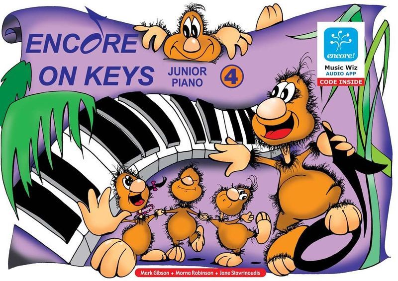 ENCORE ON KEYS JUNIOR SERIES CD KIT LVL 4