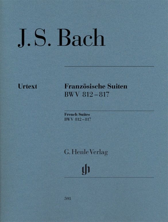 BACH - FRENCH SUITES BWV 812-817 - JOHANN SEBASTIAN BAC