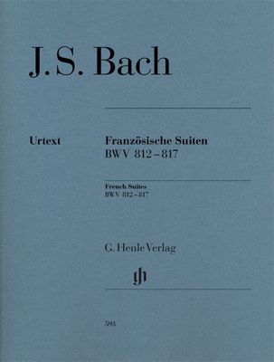 BACH - FRENCH SUITES BWV 812-817 - JOHANN SEBASTIAN BAC