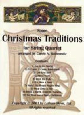 CHRISTMAS TRADITIONS STR 4TET PTS ARR RABINOWITZ