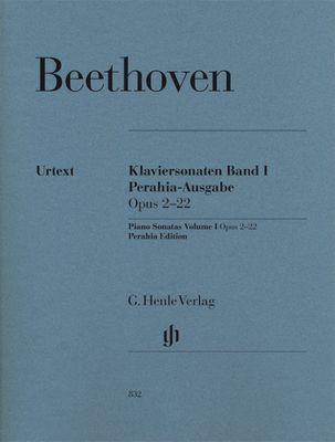 BEETHOVEN - PIANO SONATAS VOL 1 OP 2-22 PERAHIA - Ludwig van Beethoven