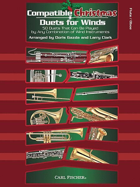 COMPATIBLE CHRISTMAS DUETS FOR WINDS FLUTE - CLARK GAZDA
