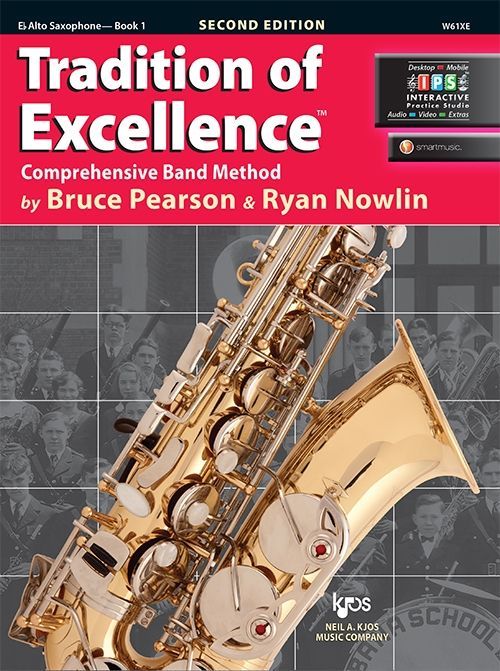 TRADITION OF EXCELLENCE BK1 ALTO SAXOPHONE - BRUCE PEARSON &amp; RYAN