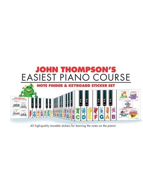 EASIEST PIANO COURSE NOTE FINDER &amp; KEYBOARD STIC