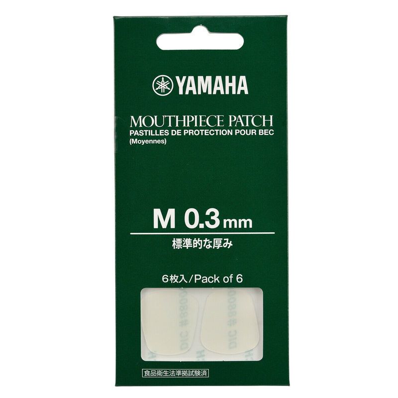 Yamaha Mouthpiece Patch 3mm Medium Pk 6