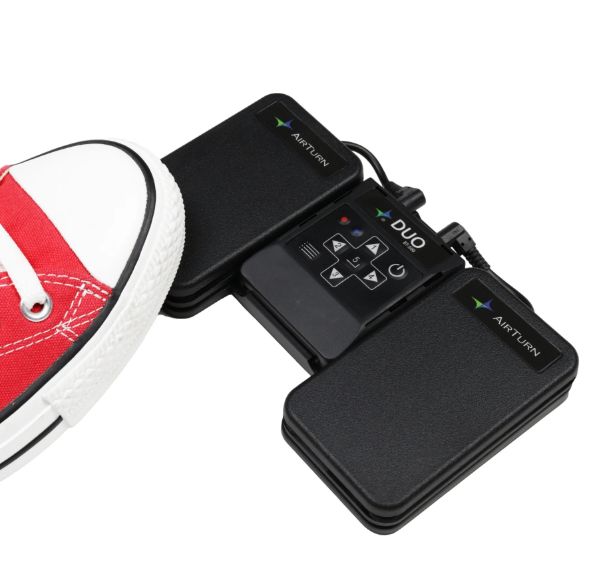 AirTurn DUO BT-500 Bluetooth 2 Pedal Page Turner