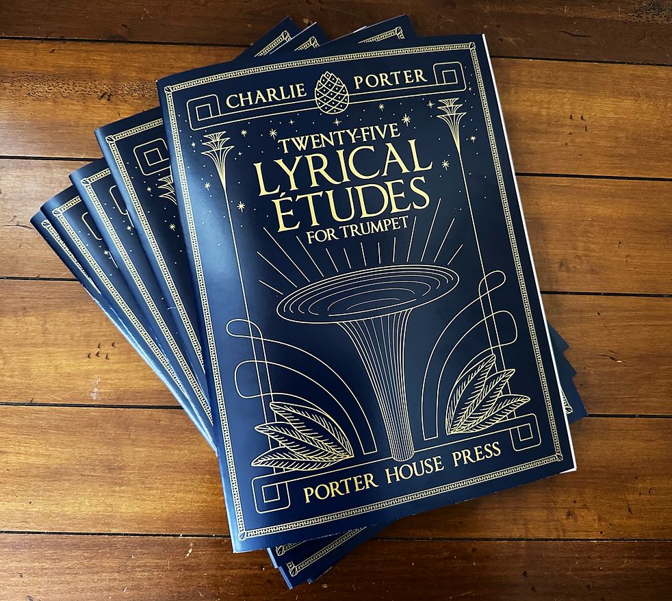 TWENTY LYRICAL ETUDES for trumpet Charlie Porter