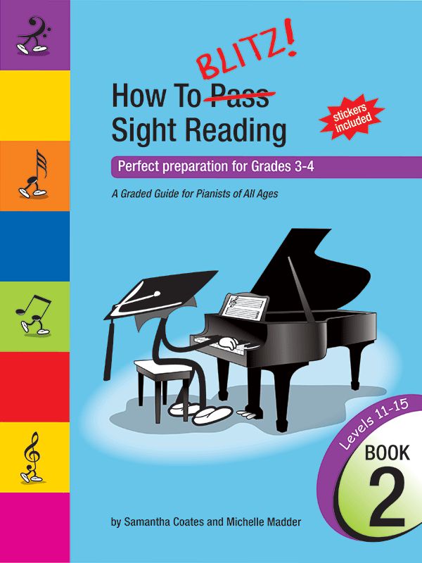 HOW TO BLITZ SIGHT READING BOOK 2 (GR3 - GR4)