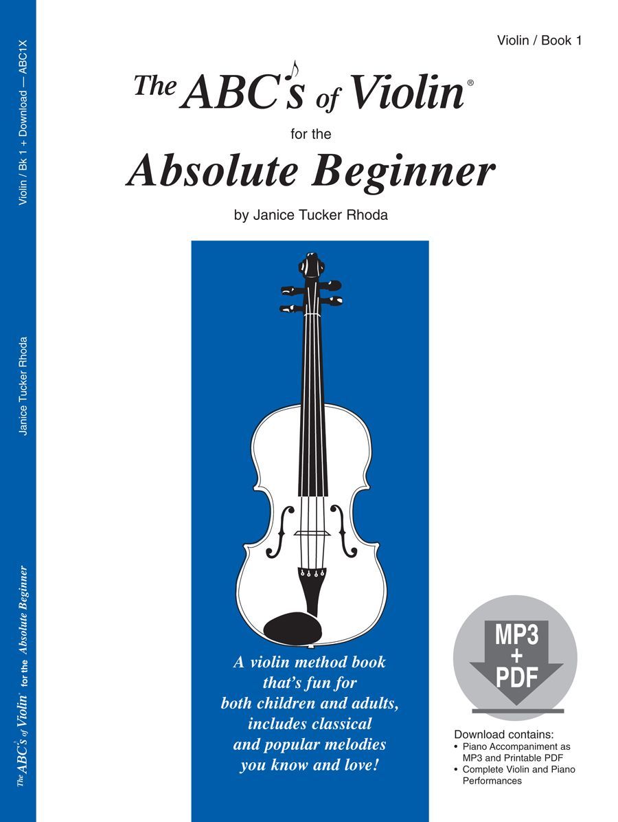 ABCS OF VIOLIN BK 1 ABSOLUTE BEGINNER - RHODA