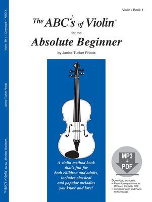 ABCS OF VIOLIN BK 1 ABSOLUTE BEGINNER - RHODA