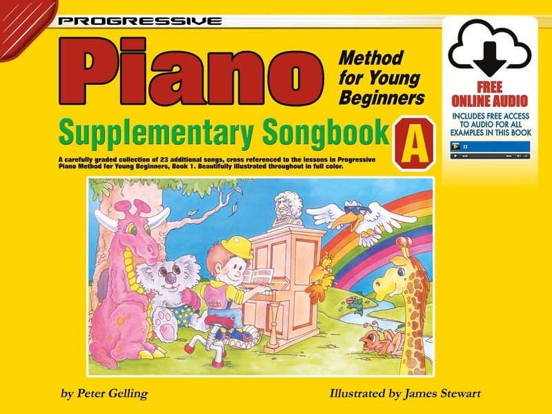 Progressive Piano Meth Yng Begin Supp Songbk A - Gelling Peter